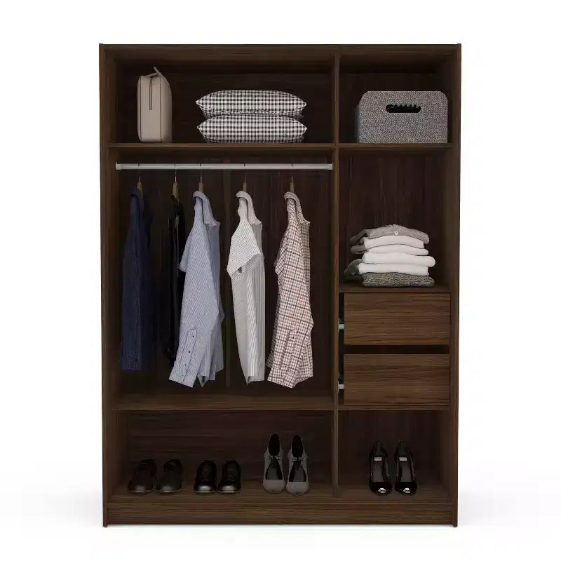 Denmark 3 Sliding Doors Clothing Armoire