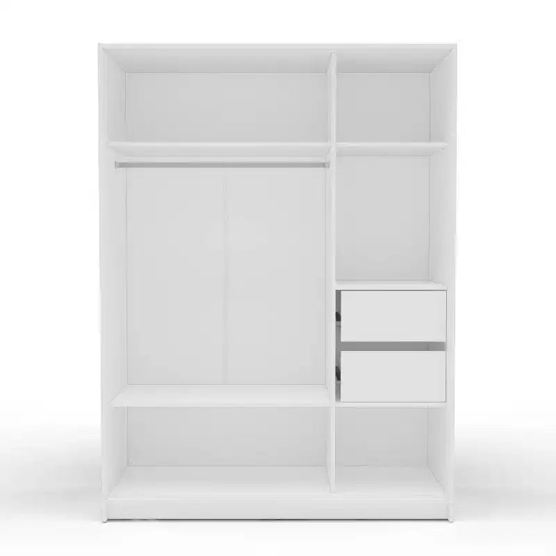 Denmark 3 Sliding Doors Clothing Armoire